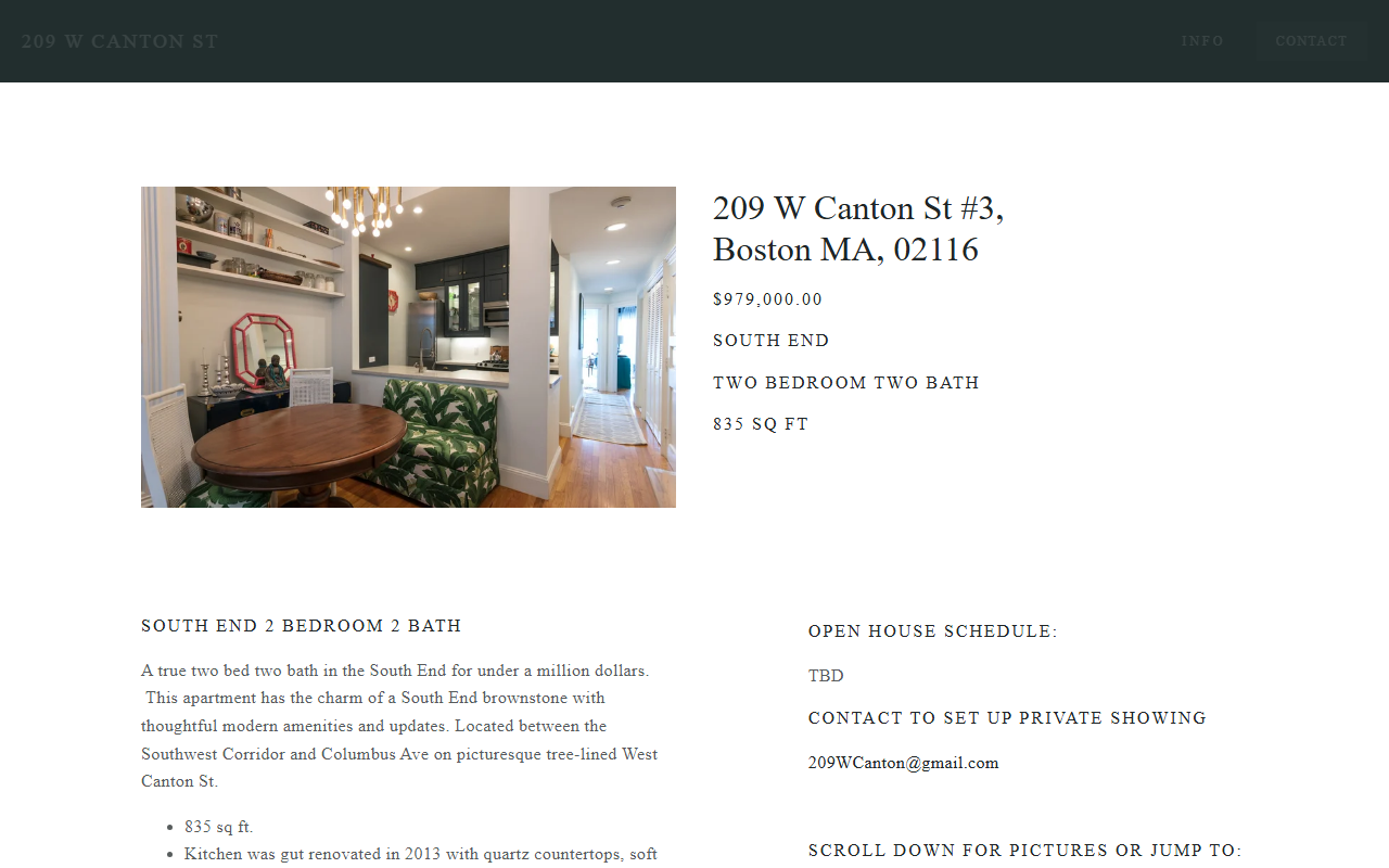 209wcanton.com screenshot