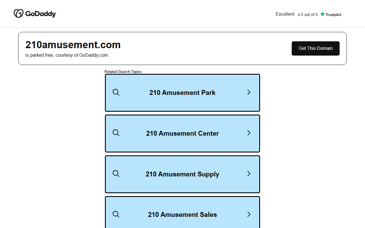 210amusement.com screenshot