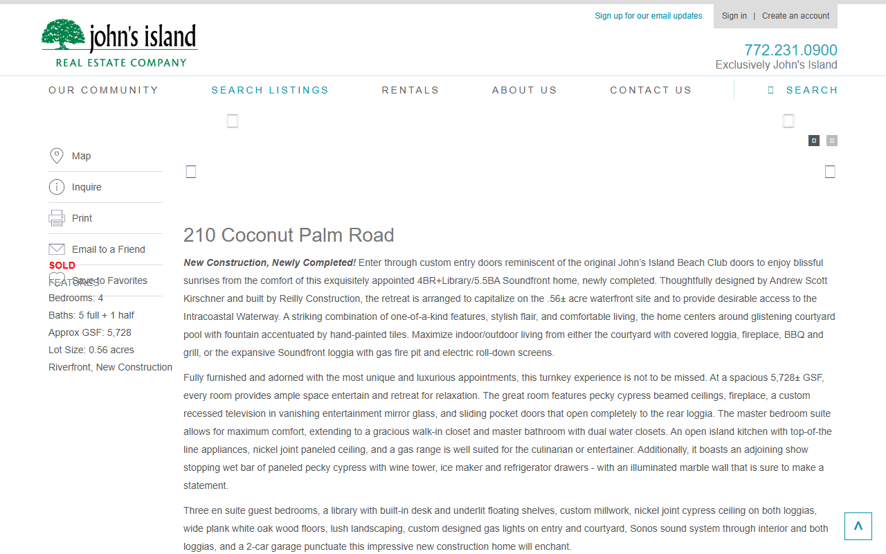 210coconut.com screenshot