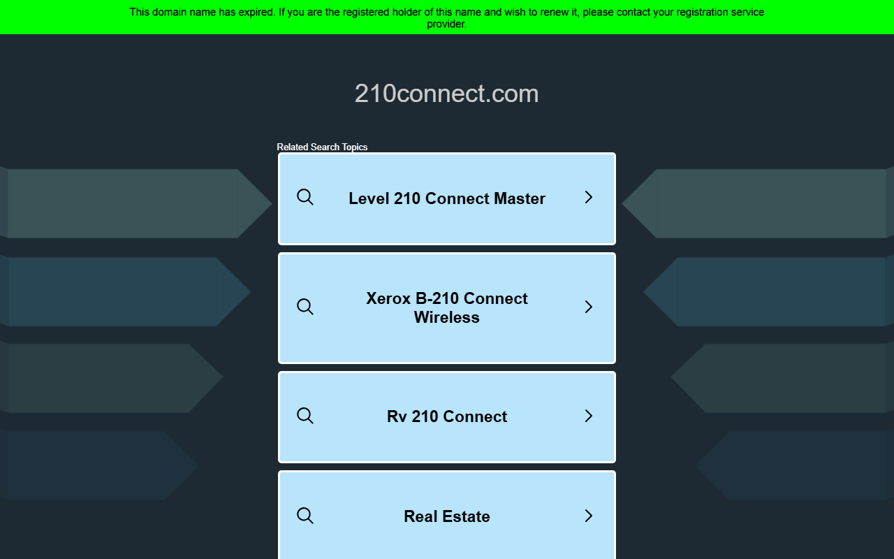 210connect.com screenshot