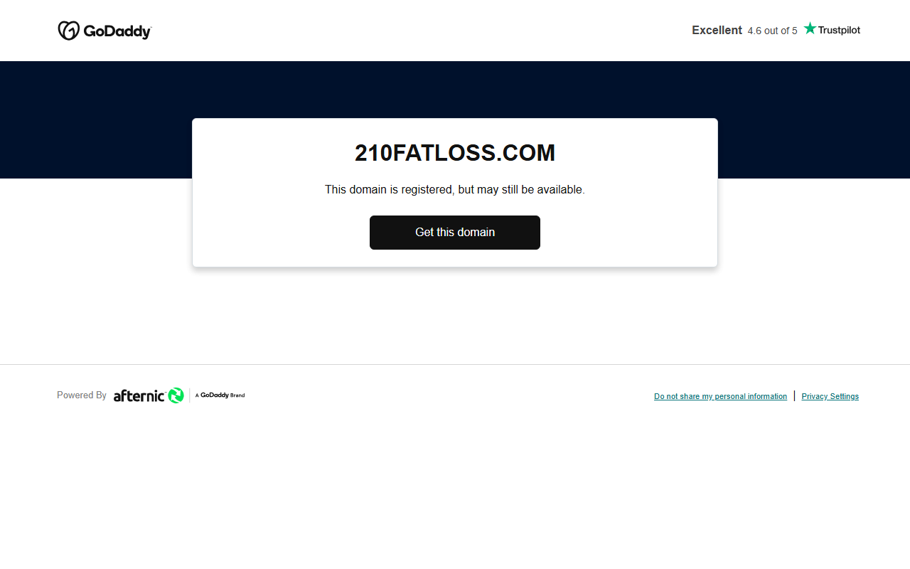 210fatloss.com screenshot