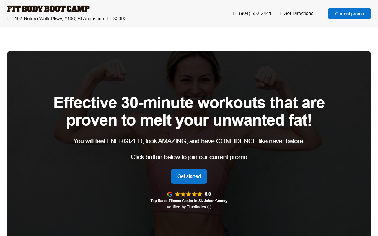 210fitbody.com screenshot