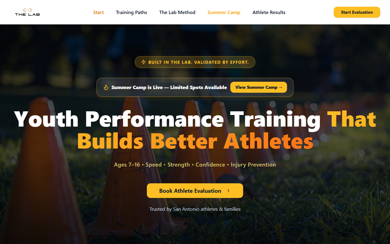 210labbuilt.com screenshot