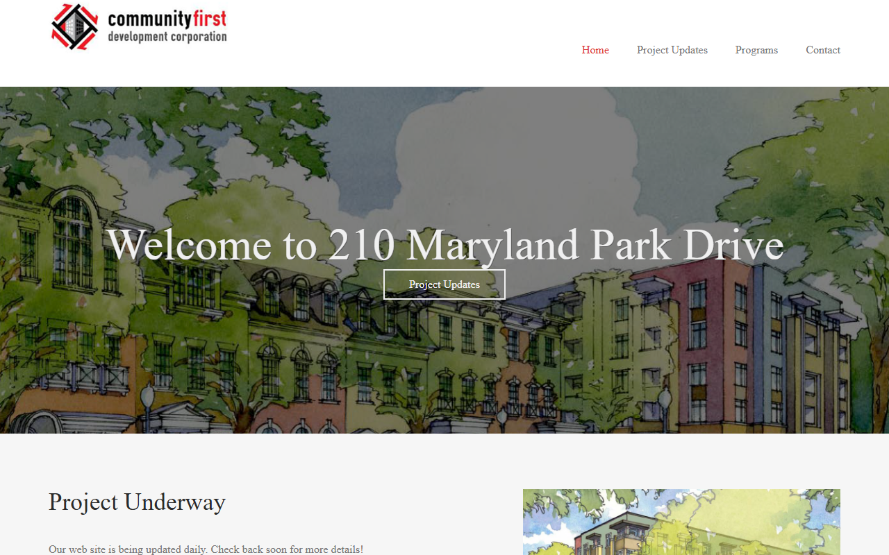 210onthepark.com screenshot