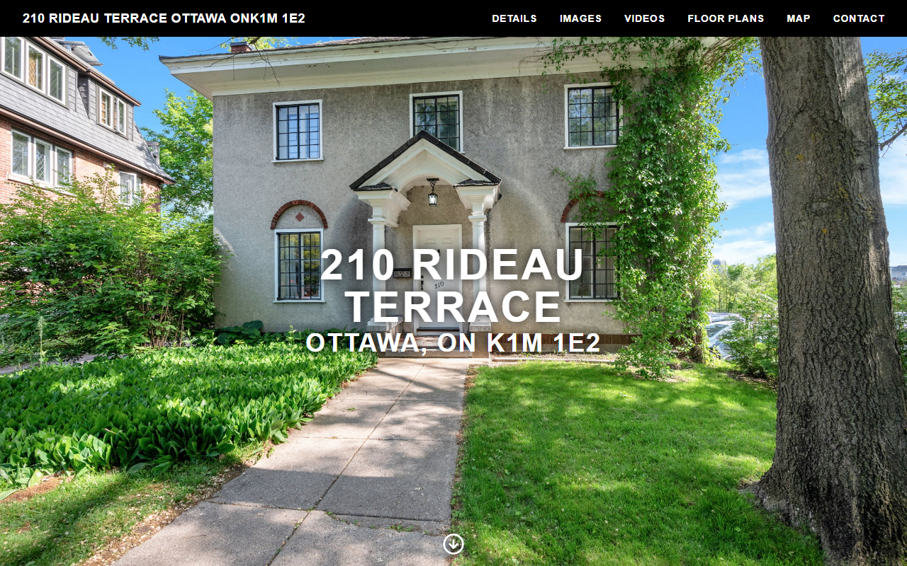 210rideauterrace.com screenshot