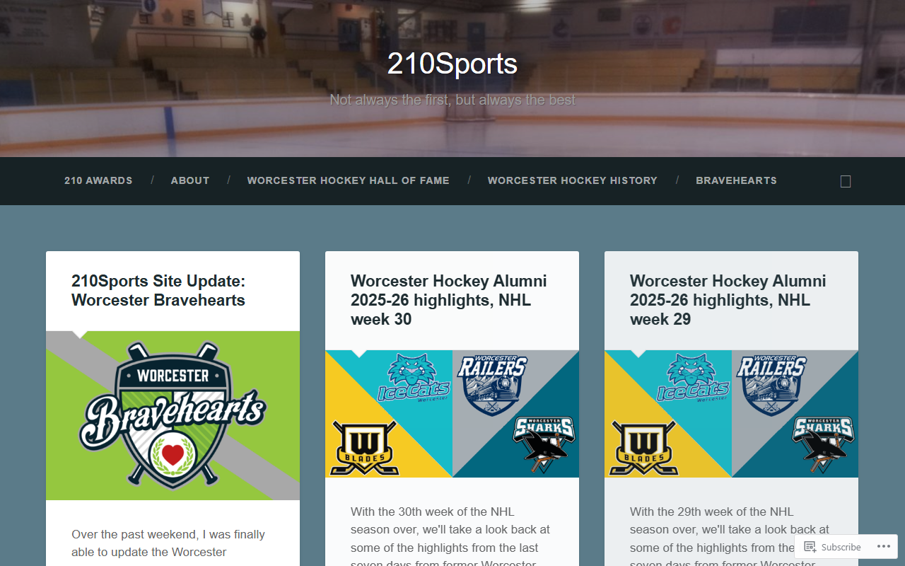 210sportsblog.com screenshot