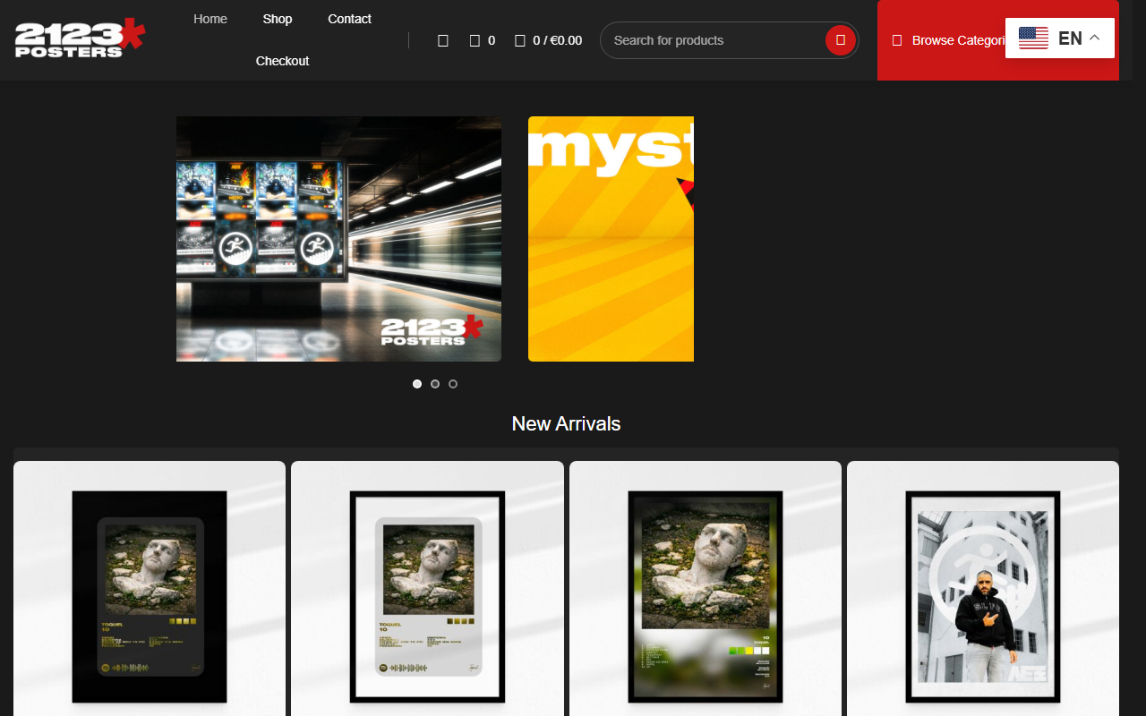 2123posters.com screenshot