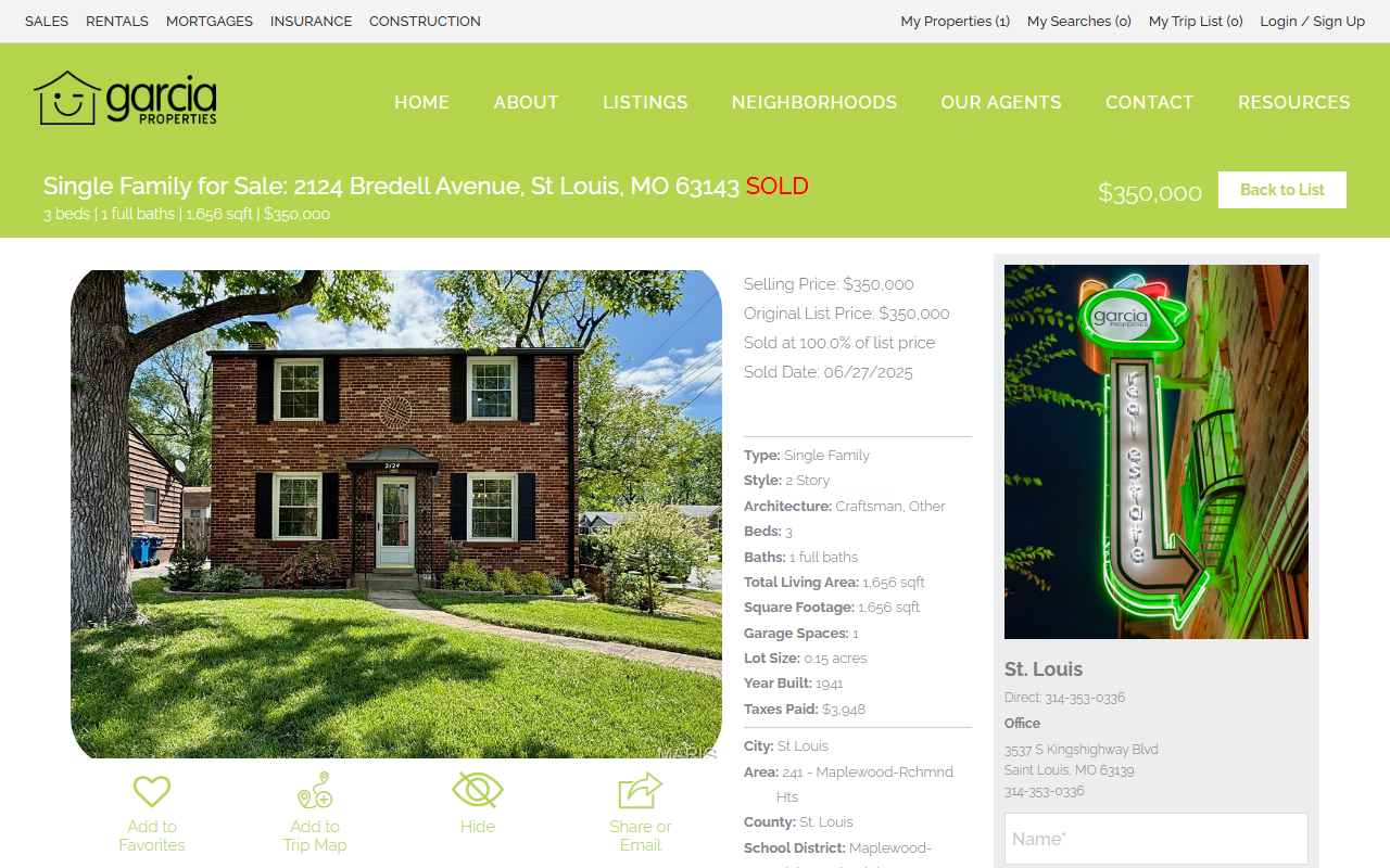 2124bredell.com screenshot