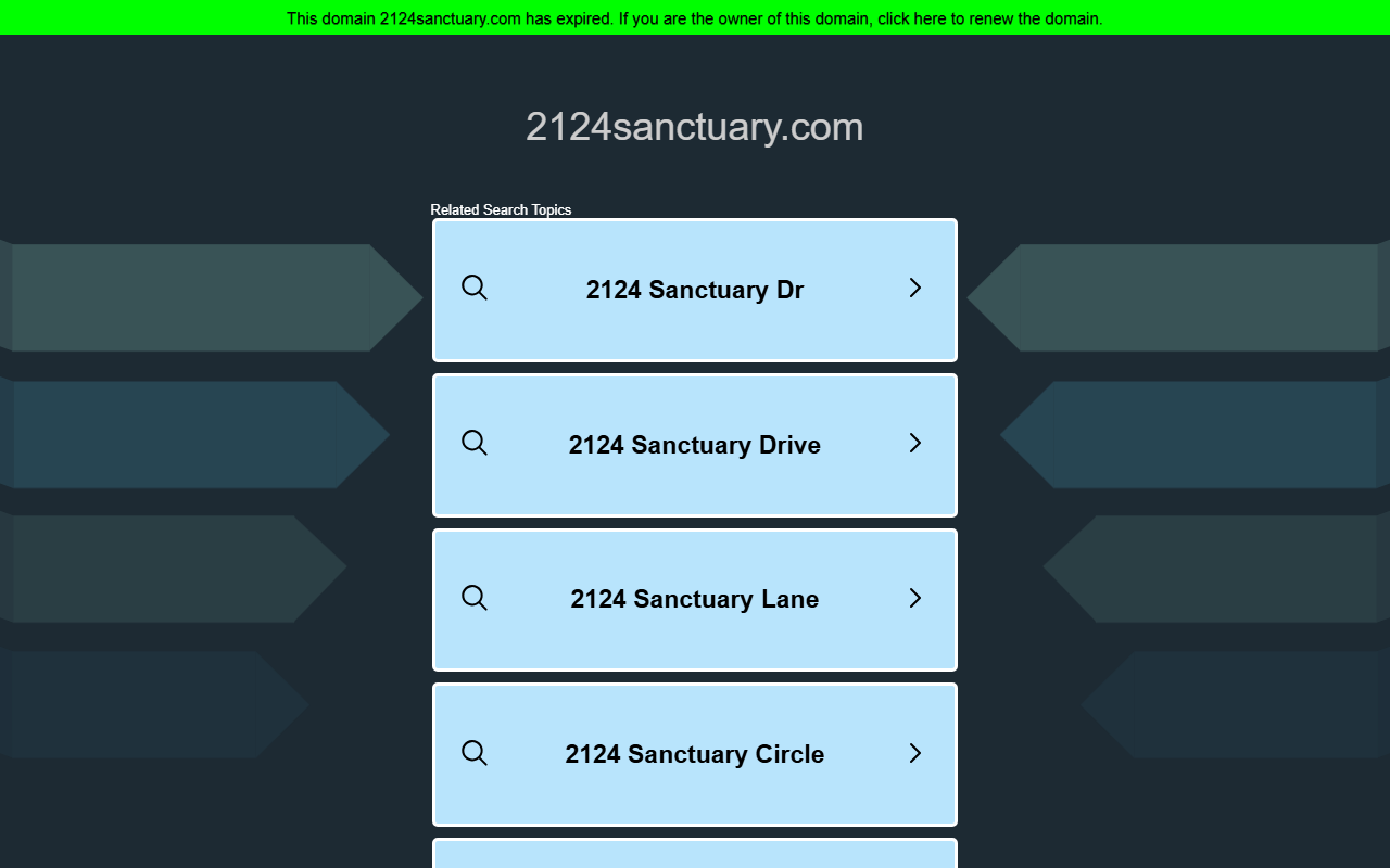 2124sanctuary.com screenshot