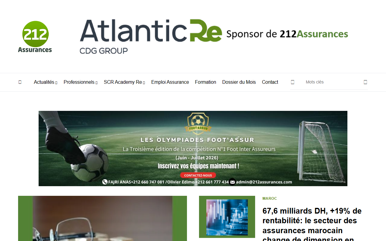 212assurances.com screenshot