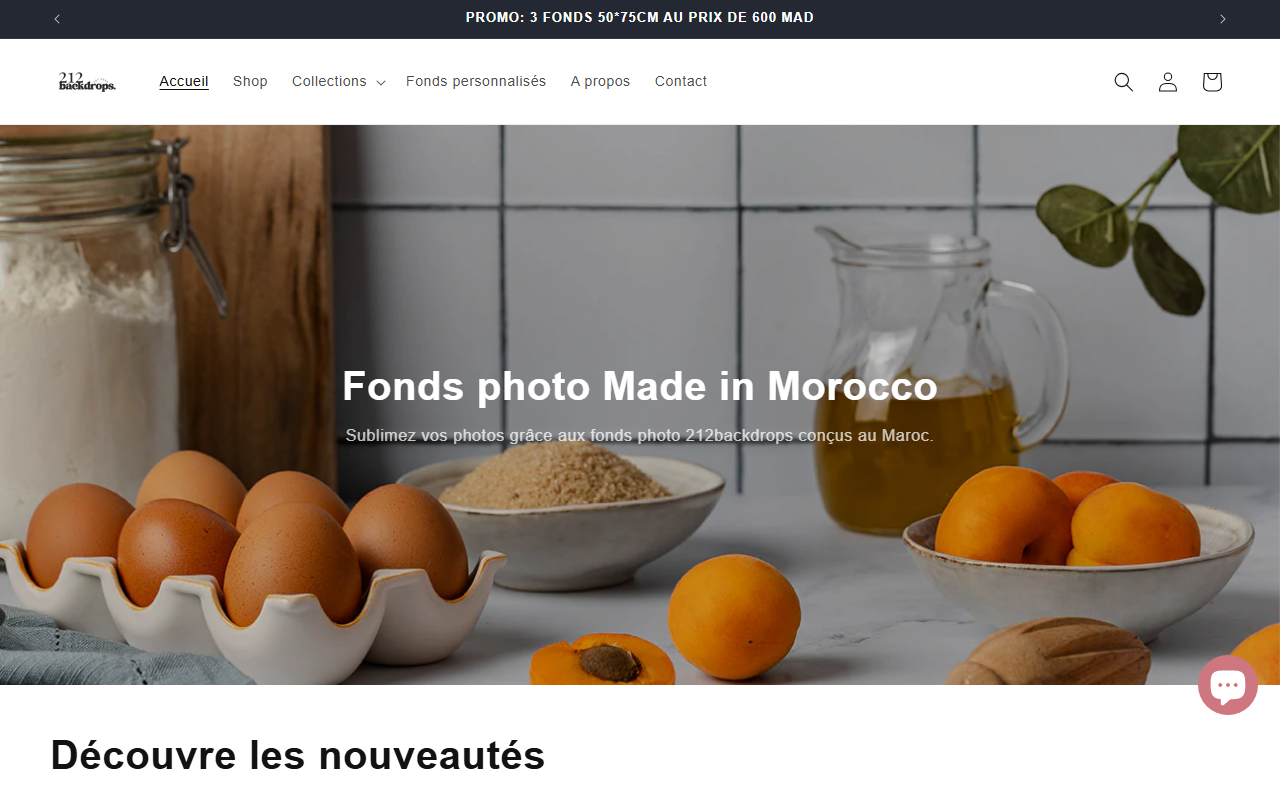 212backdrops.com screenshot
