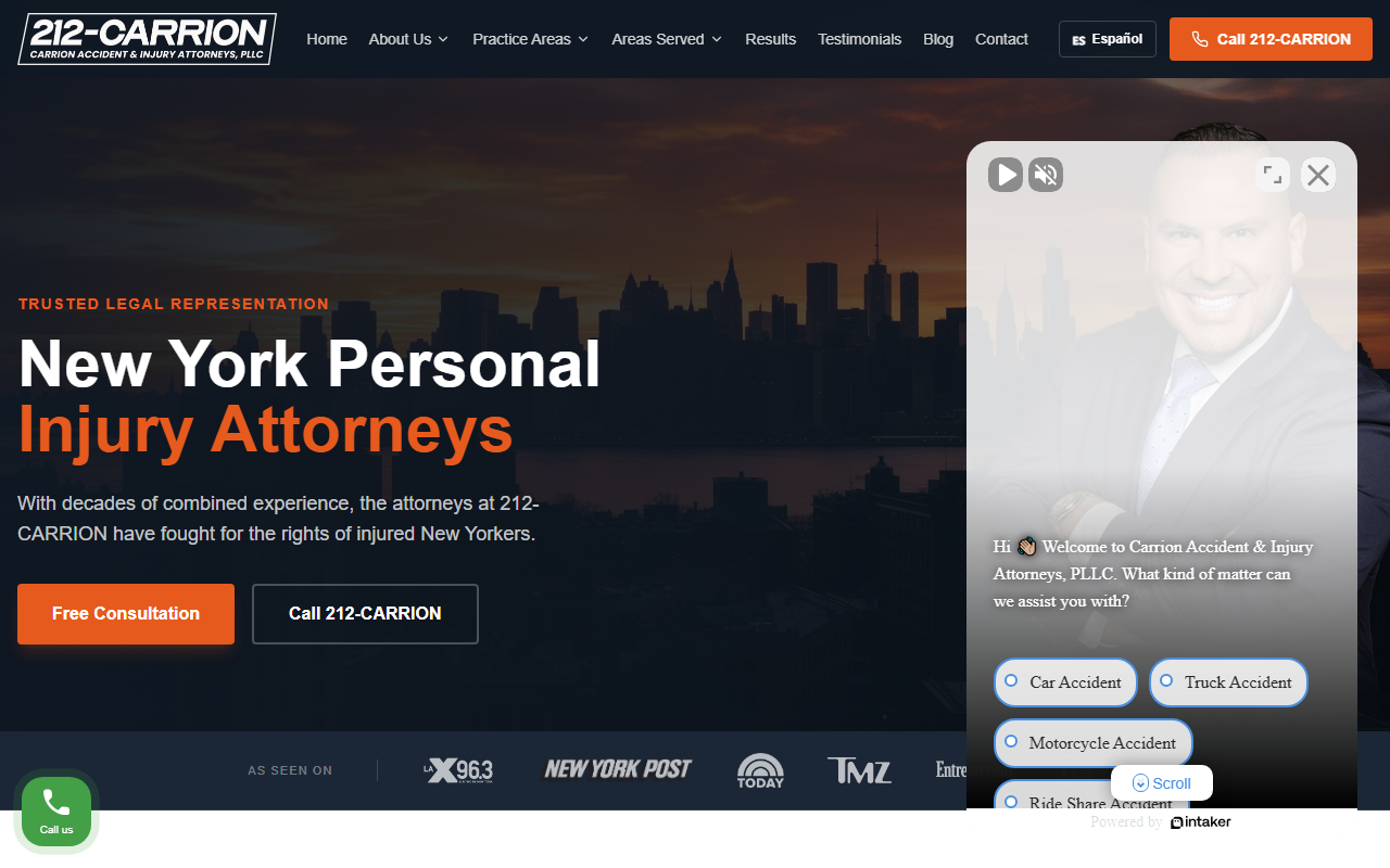 212carryon.com screenshot