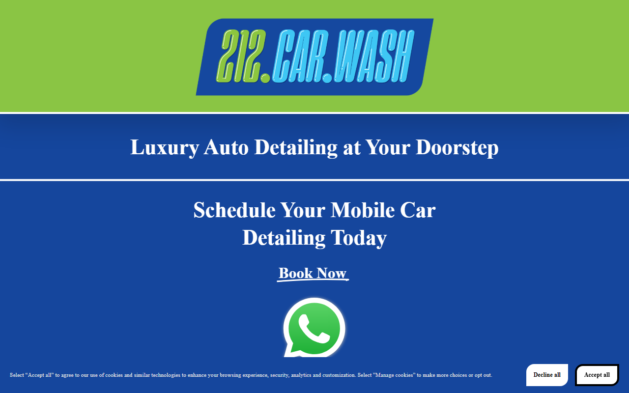 212carwash.com screenshot