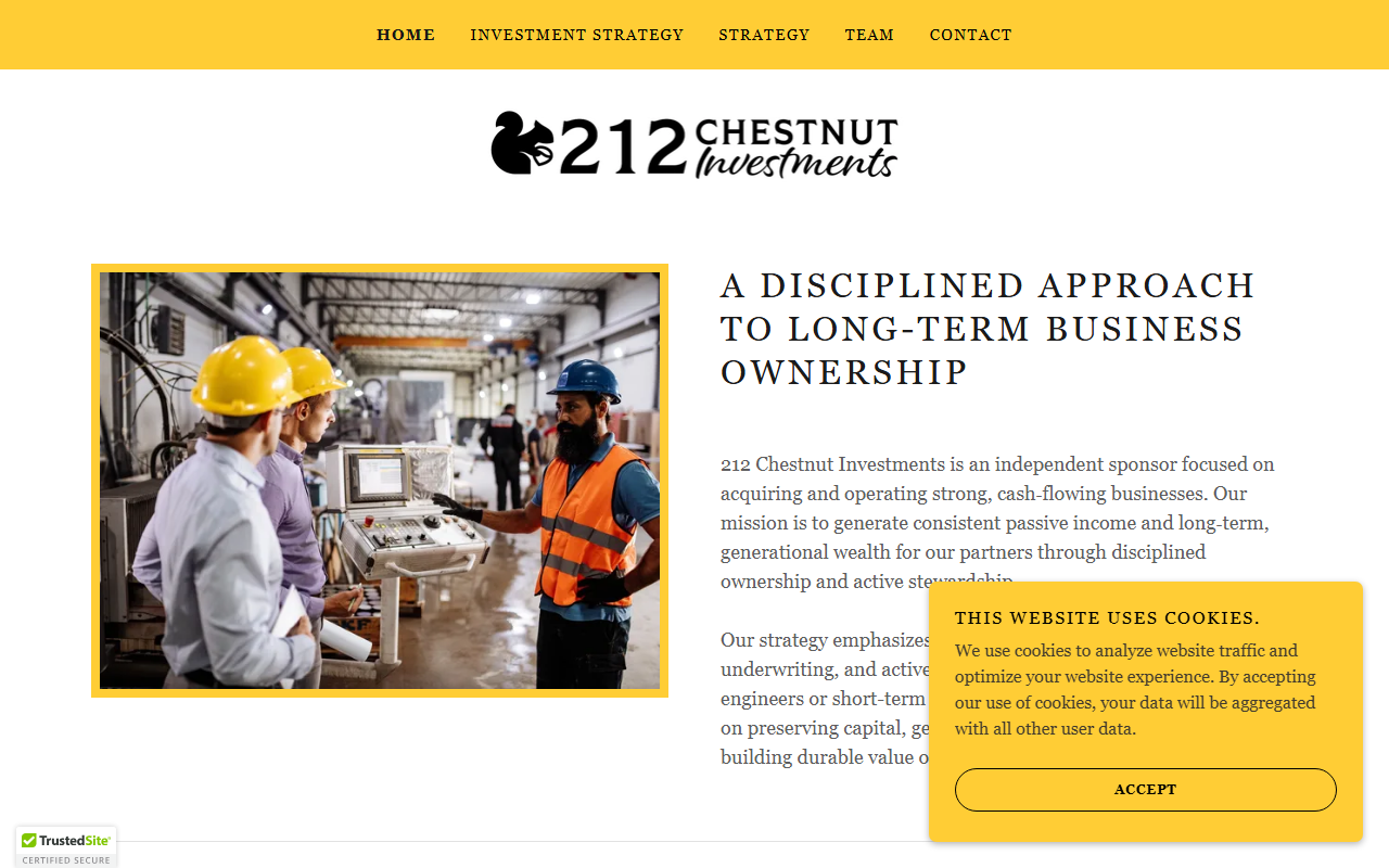 212chestnut.com screenshot