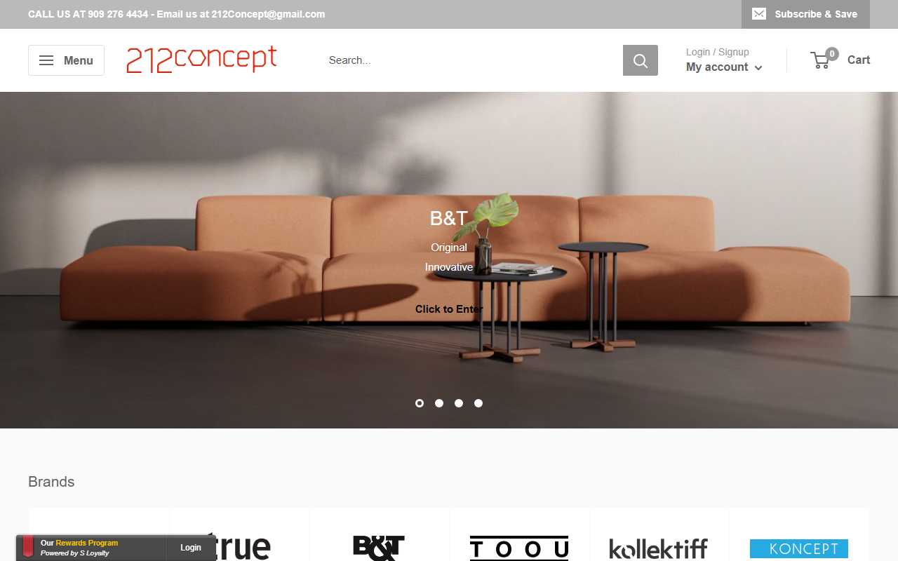212concept.com screenshot