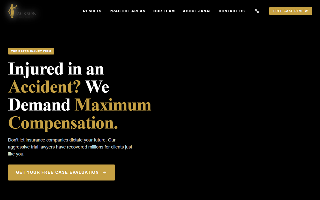 212jackson.com screenshot