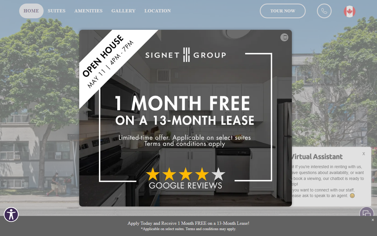 212lakeshoreroad.com screenshot