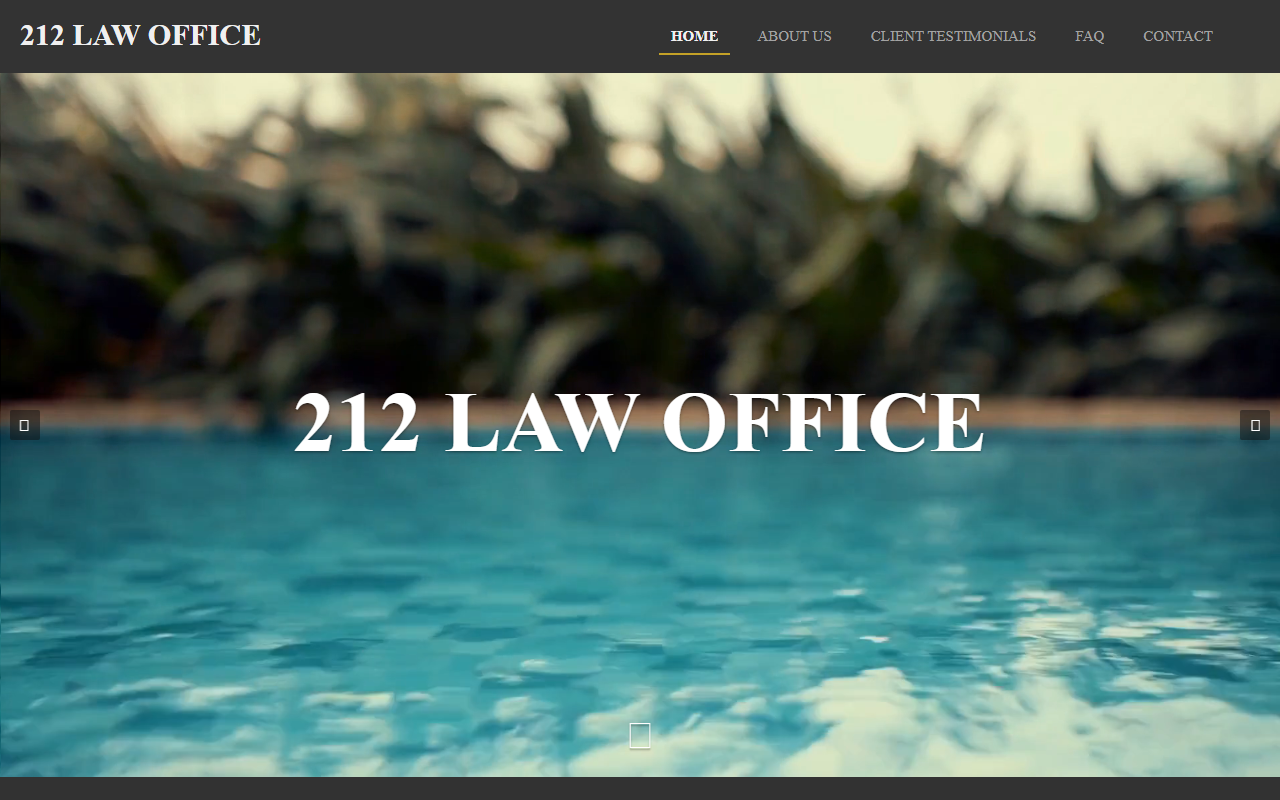 212lawoffice.com screenshot