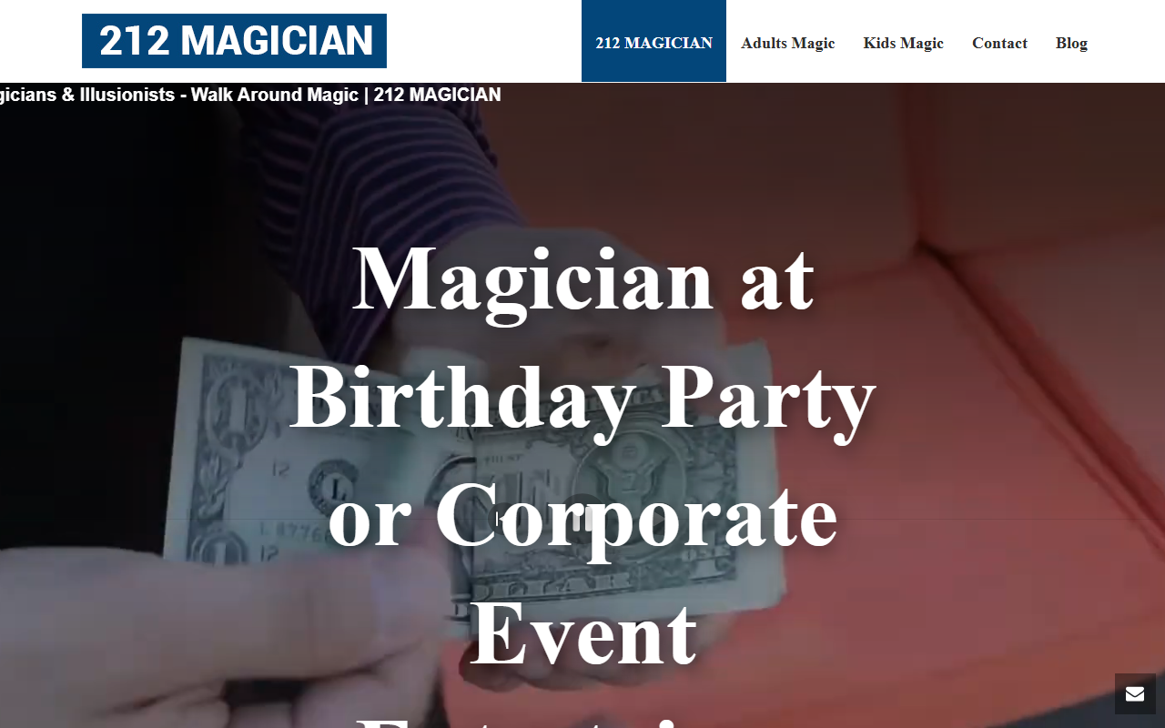 212magician.com screenshot