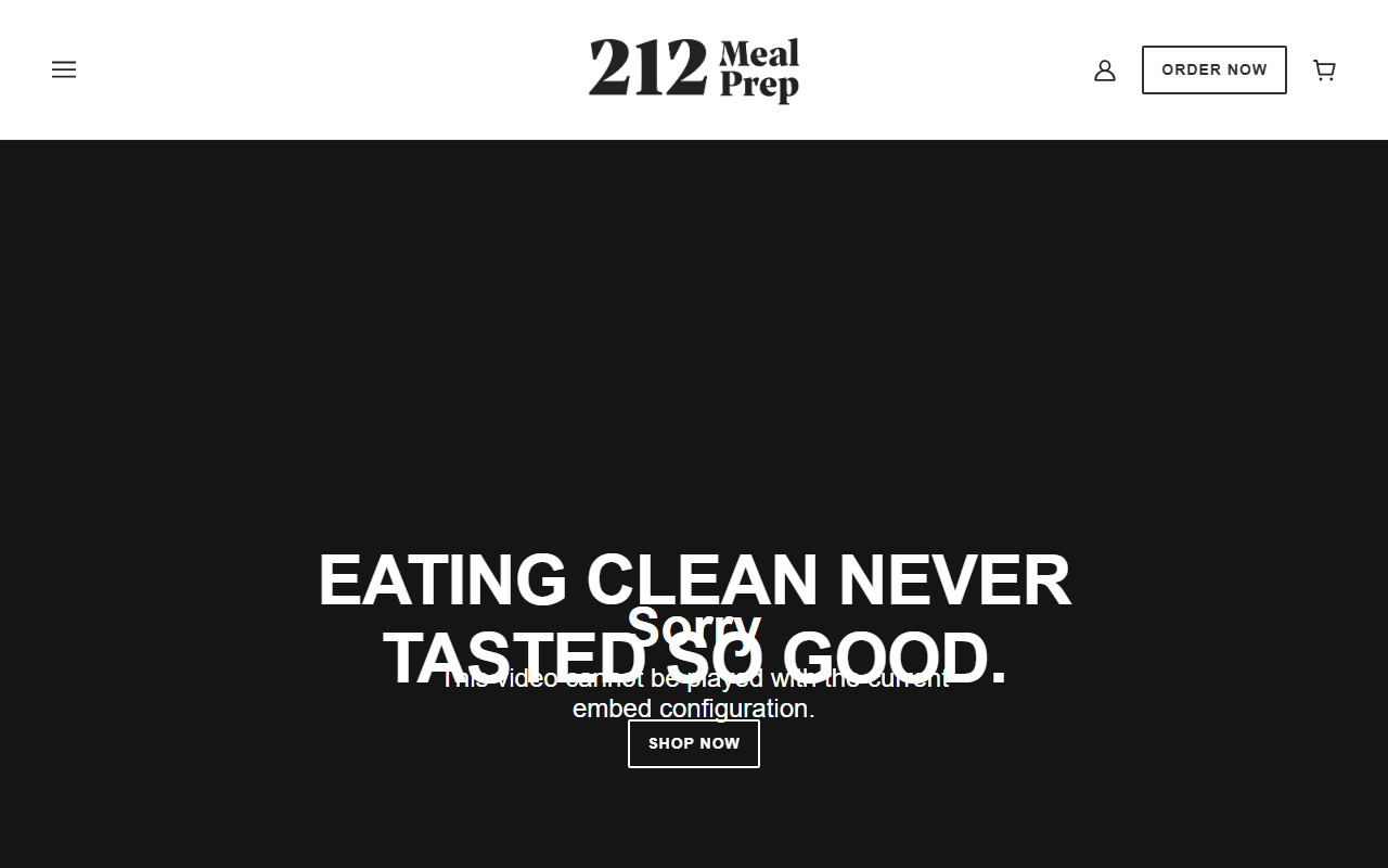 212mealprep.com screenshot
