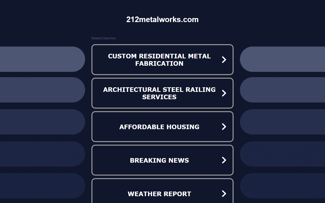 212metalworks.com screenshot