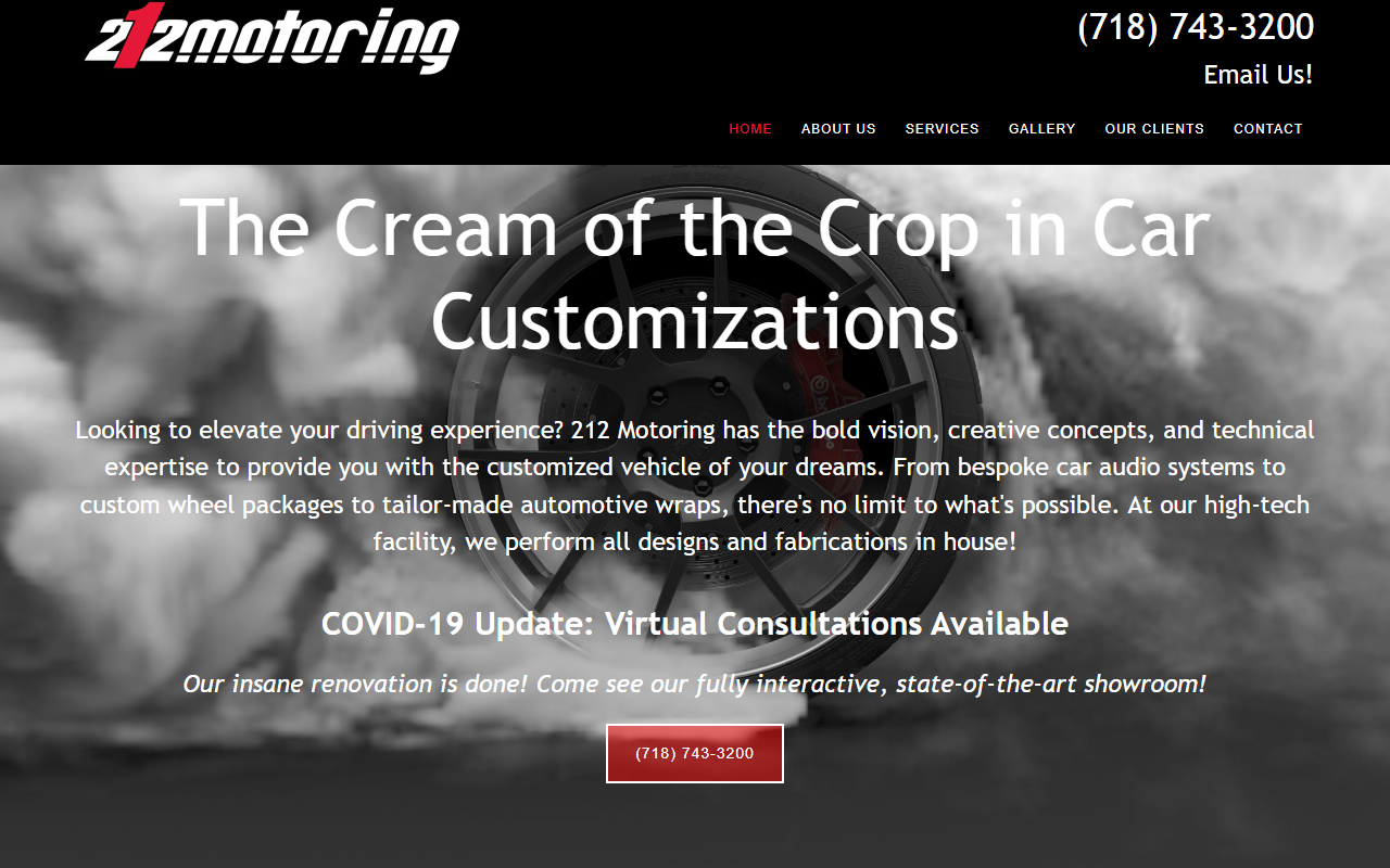 212motoring.com screenshot