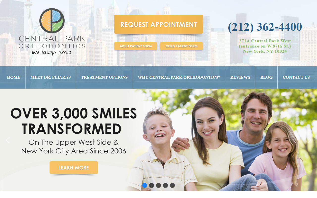 212orthodontics.com screenshot