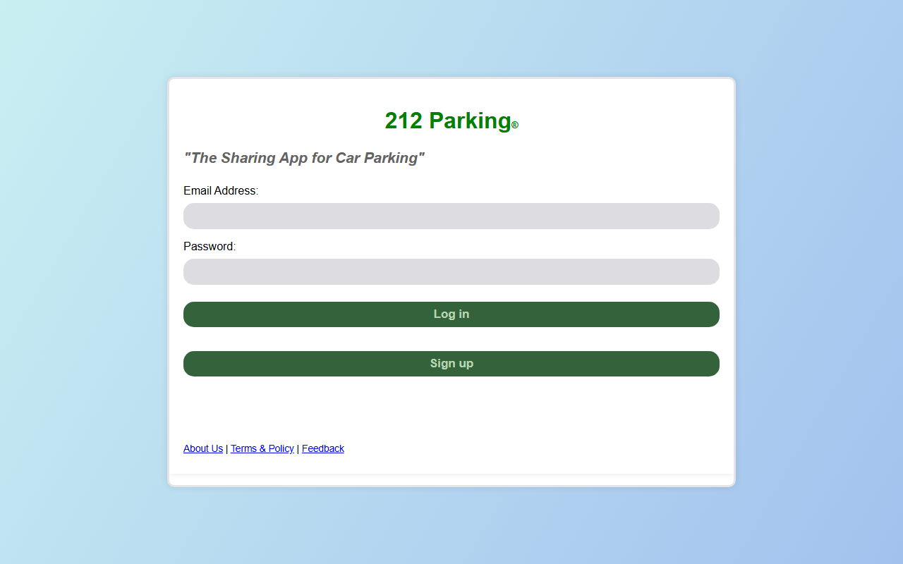 212parking.com screenshot