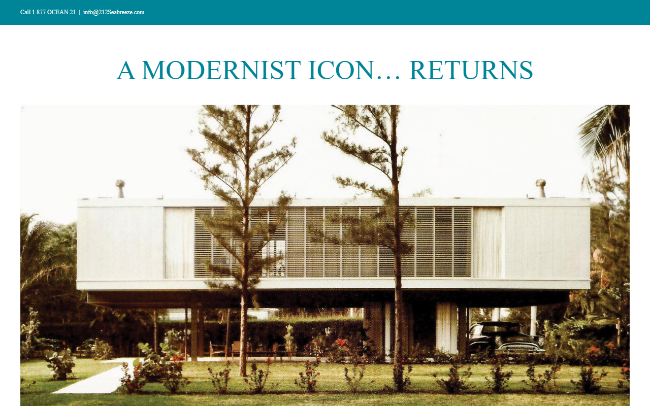 212seabreeze.com screenshot