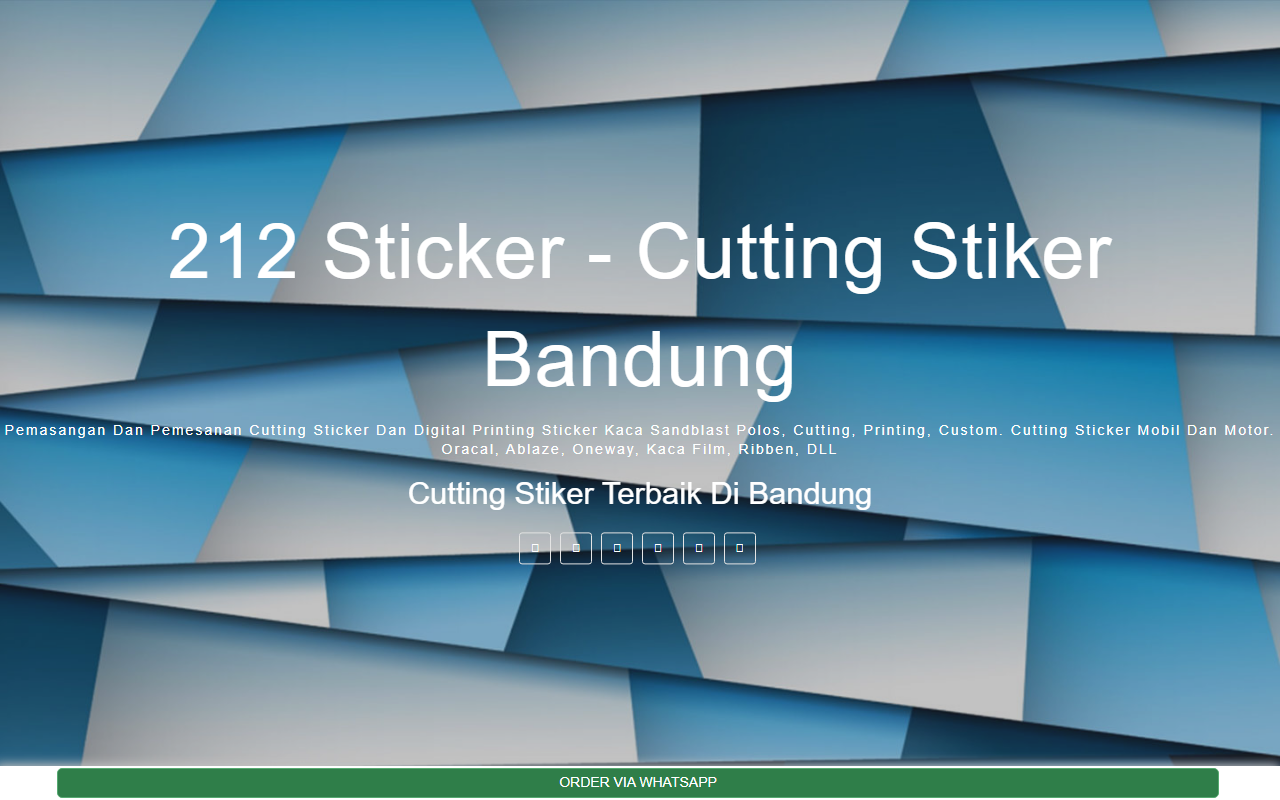 212sticker.com screenshot