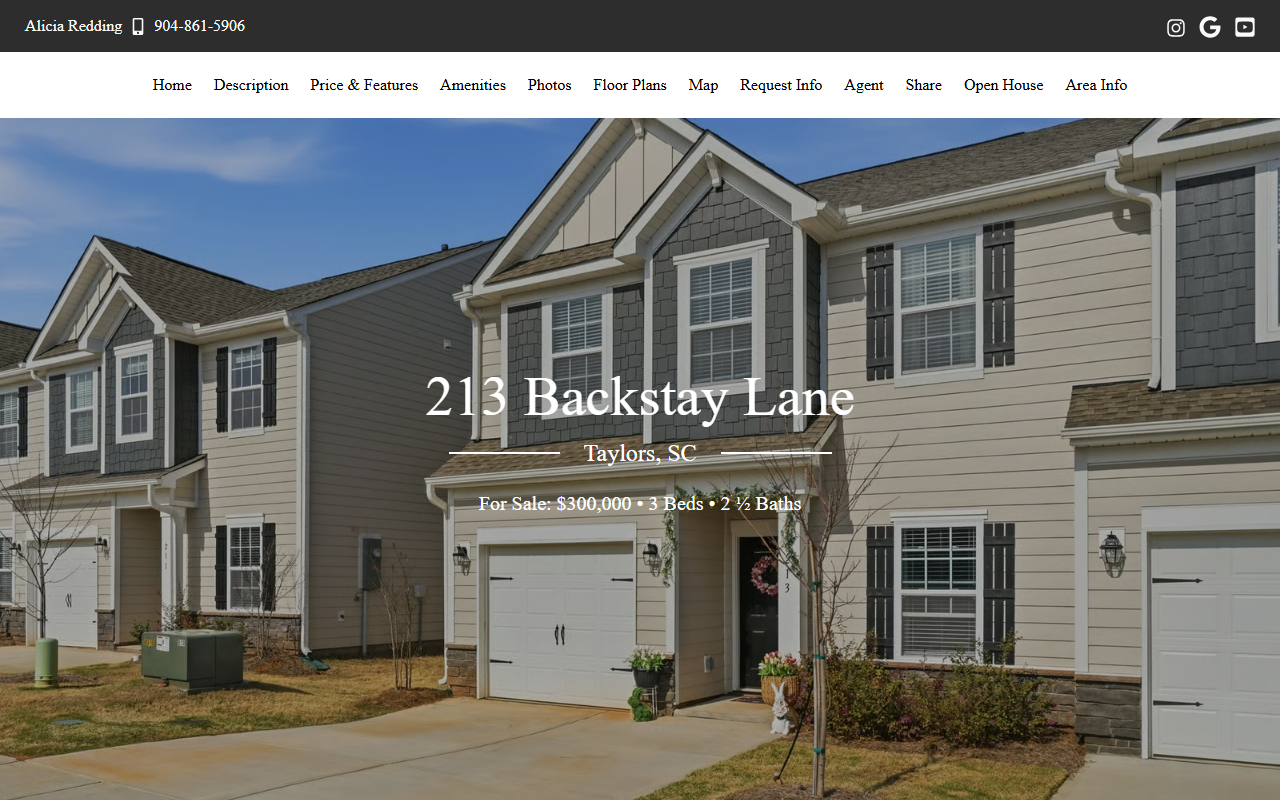 213backstaylane.com screenshot