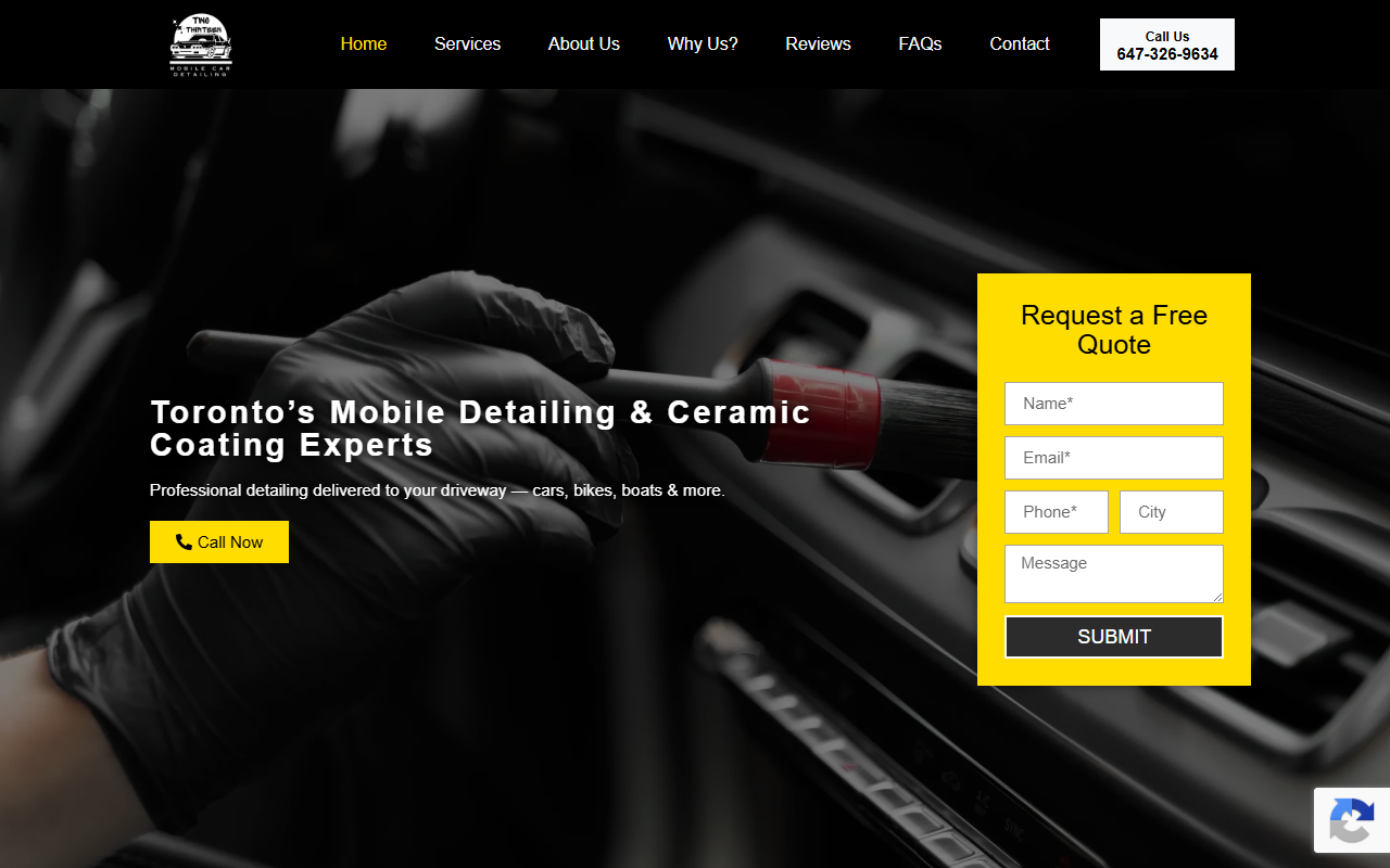 213detailing.com screenshot