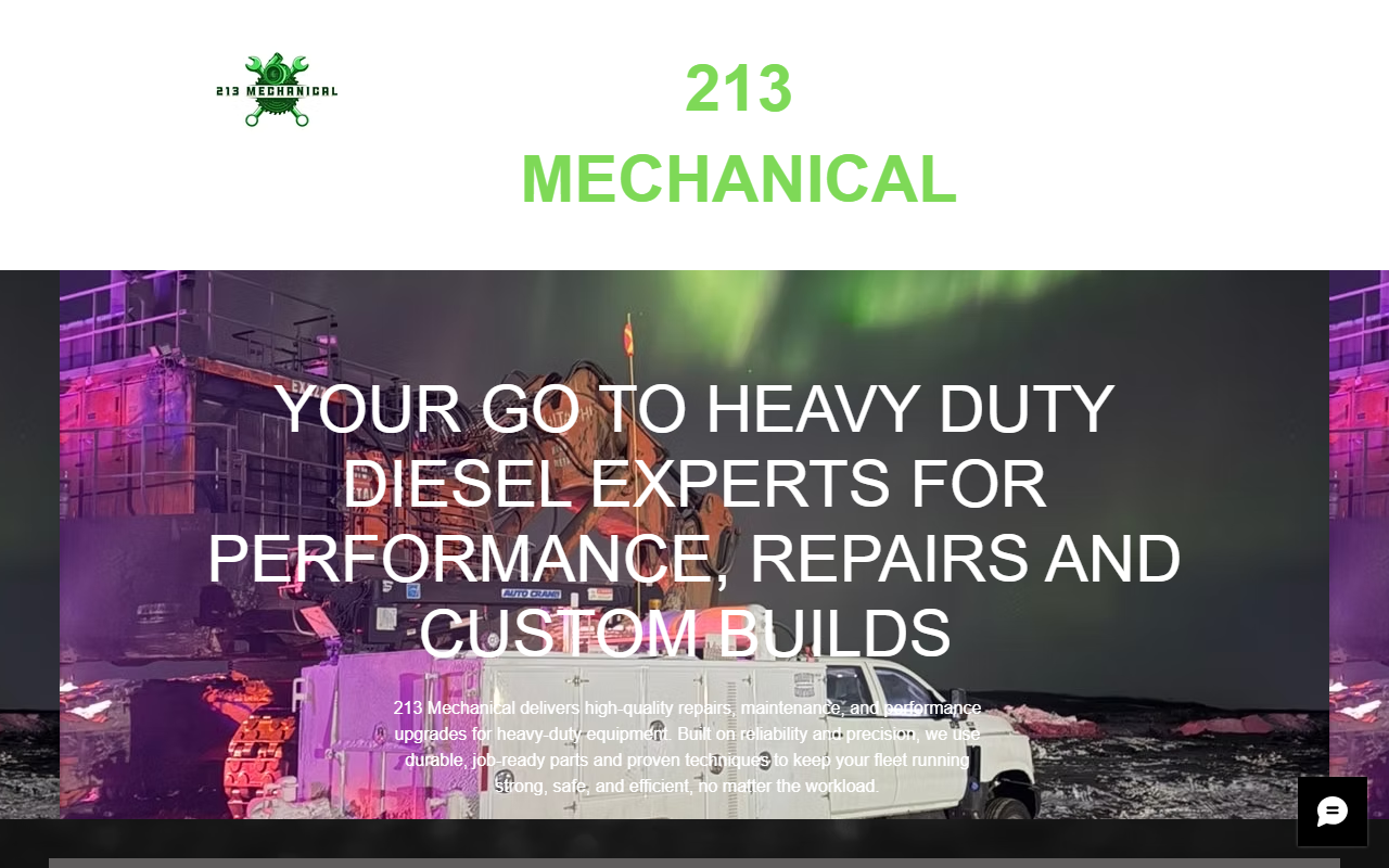 213mechanical.com screenshot