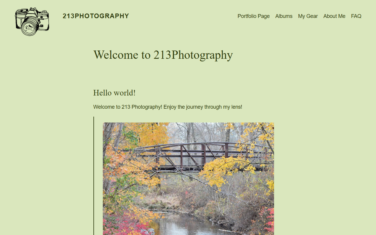 213photography.com screenshot
