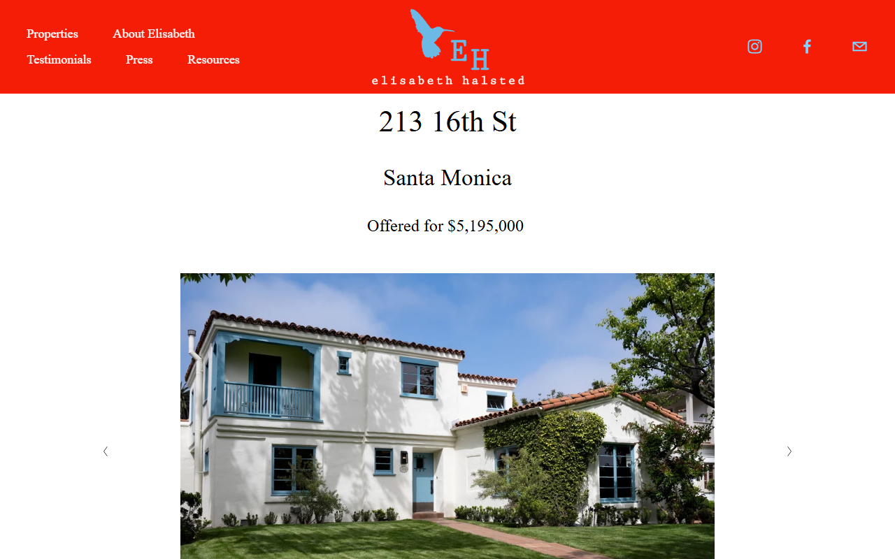 213sixteenth.com screenshot
