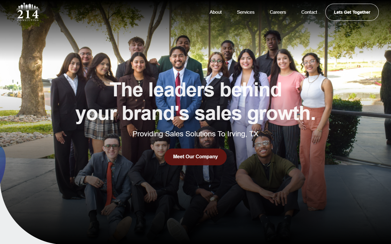 214consulting.com screenshot