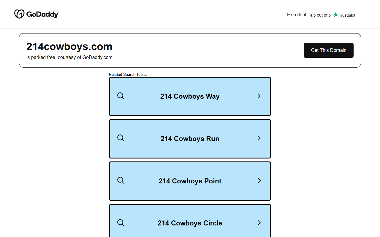 214cowboys.com screenshot