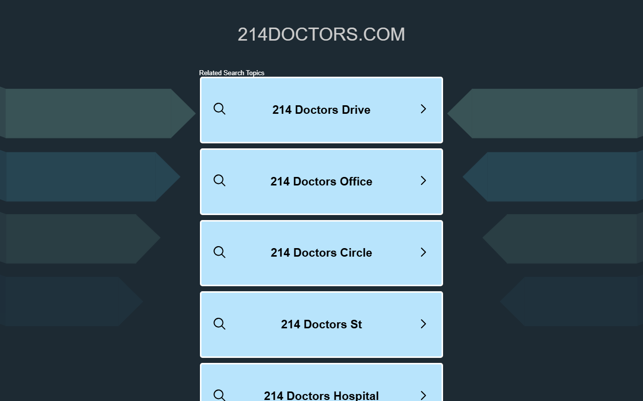 214doctors.com screenshot
