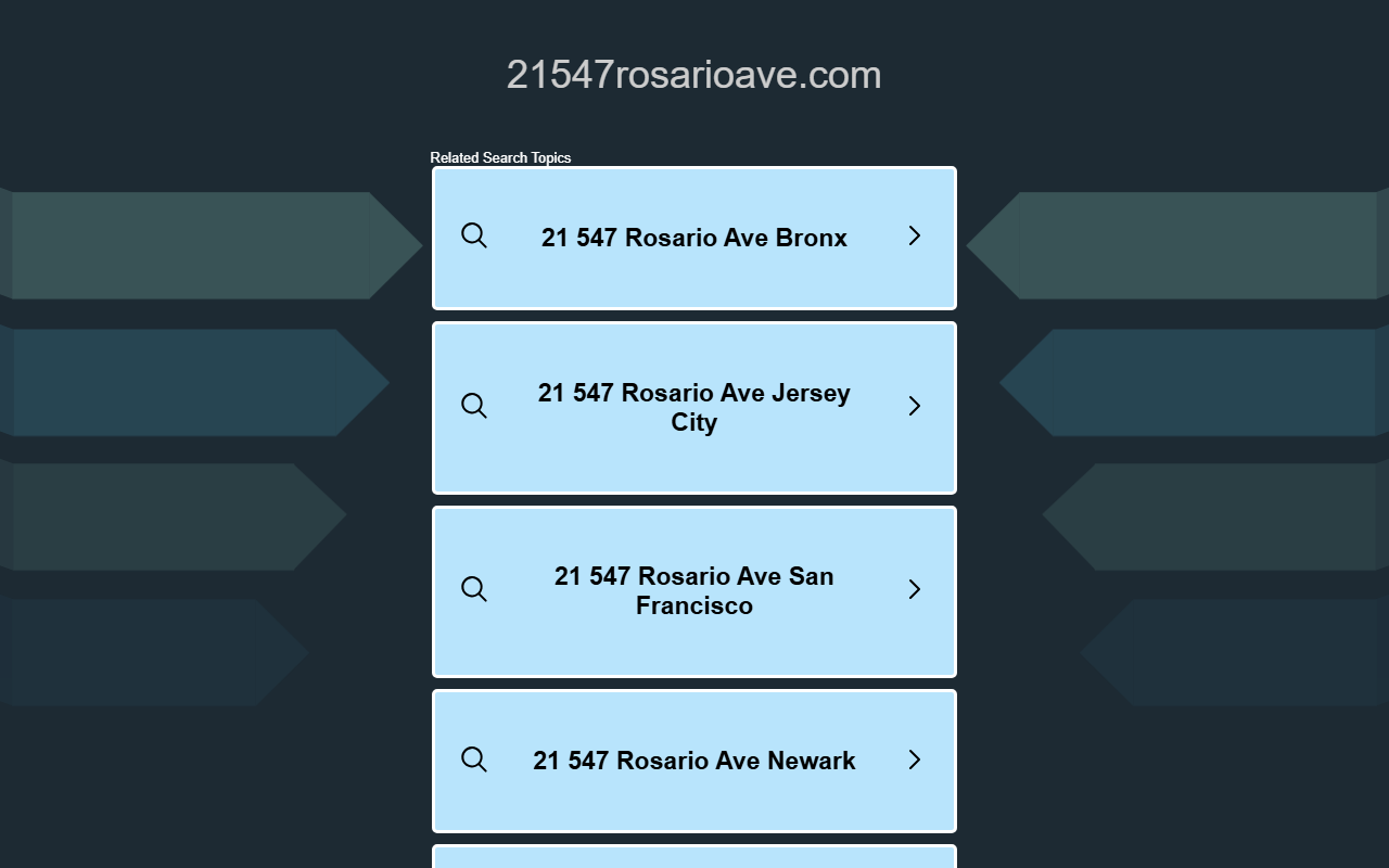 21547rosarioave.com screenshot