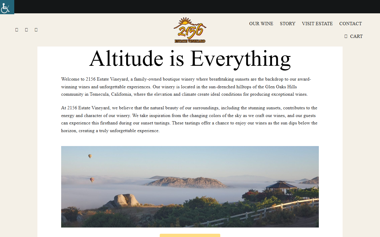 2156estate.com screenshot