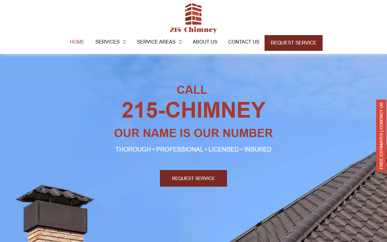 215chimney.com screenshot