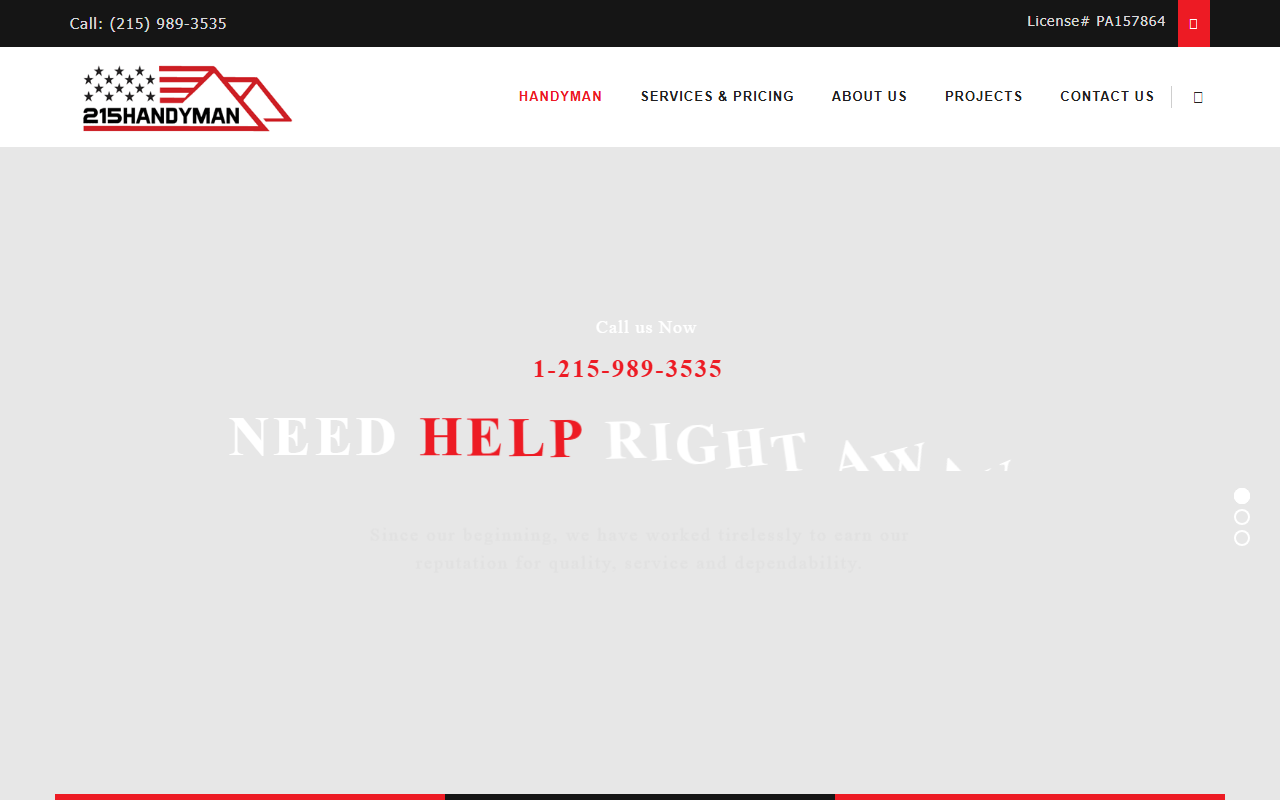 215handyman.com screenshot