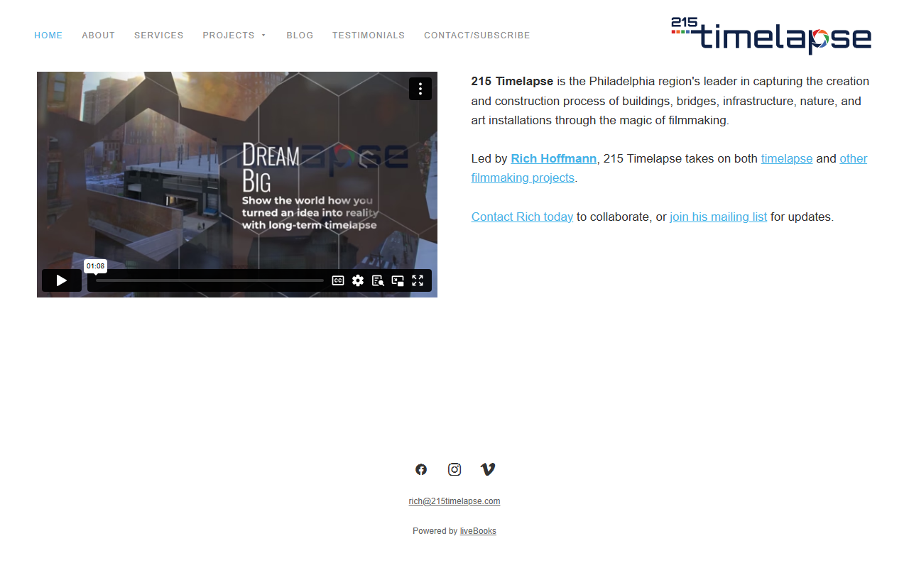 215timelapse.com screenshot