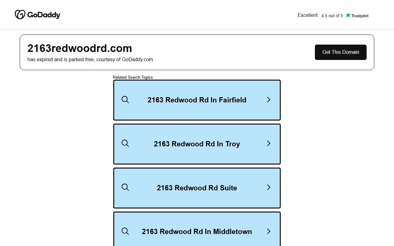 2163redwoodrd.com screenshot