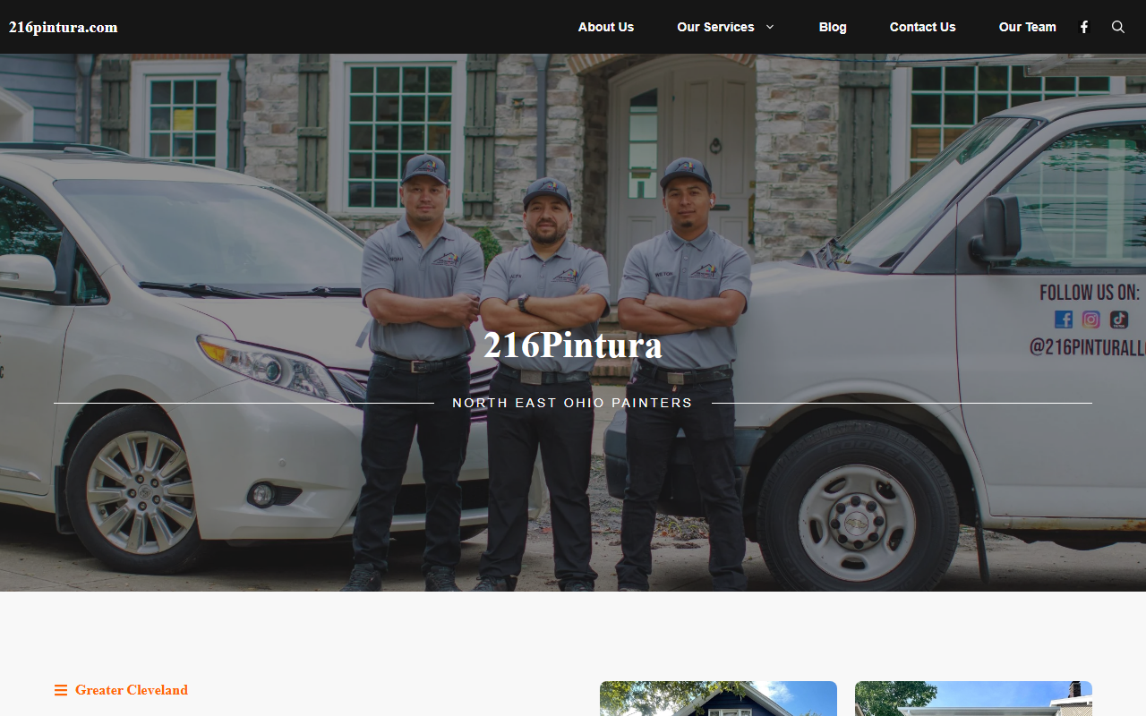 216pintura.com screenshot