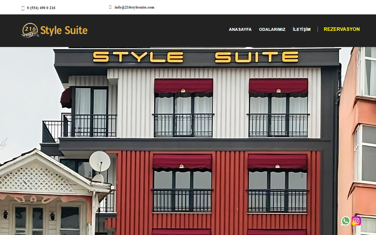 216stylesuite.com screenshot