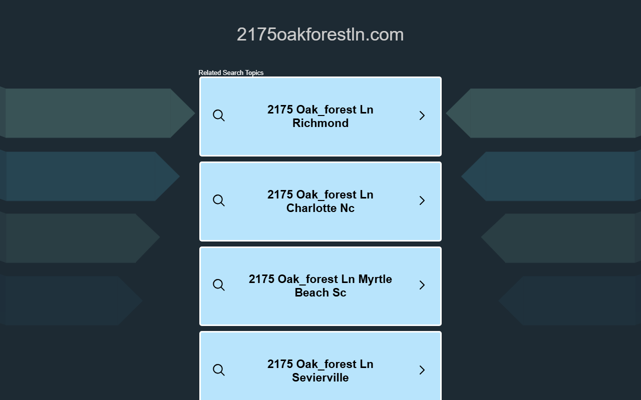 2175oakforestln.com screenshot