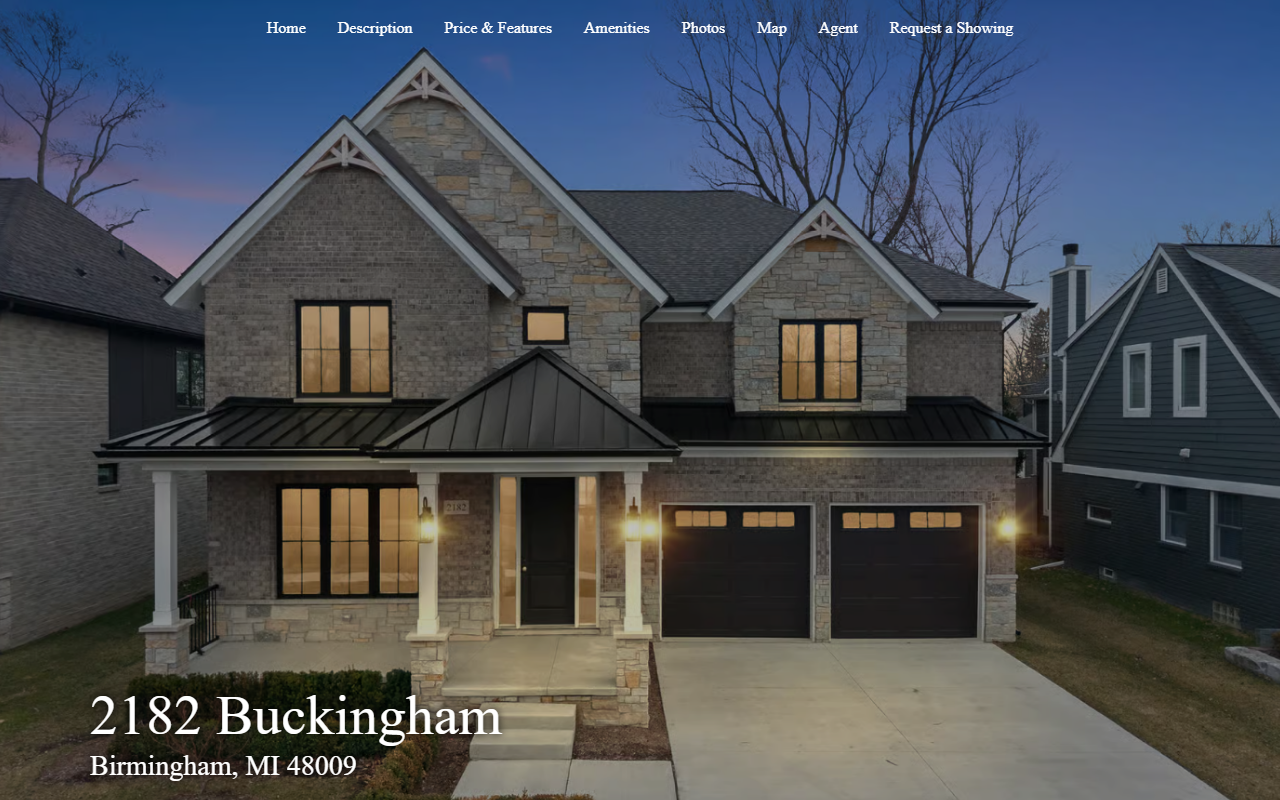 2182buckingham.com screenshot