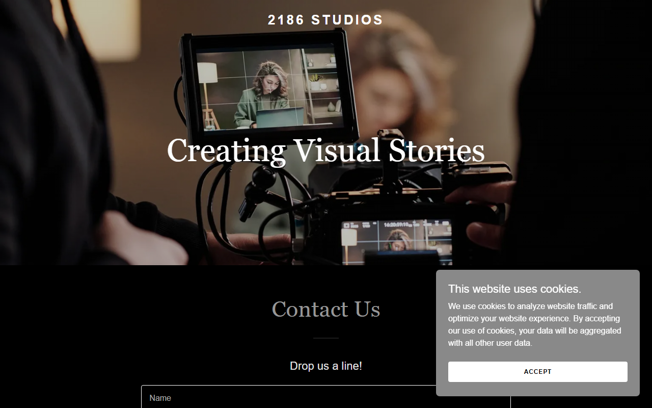2186studios.com screenshot