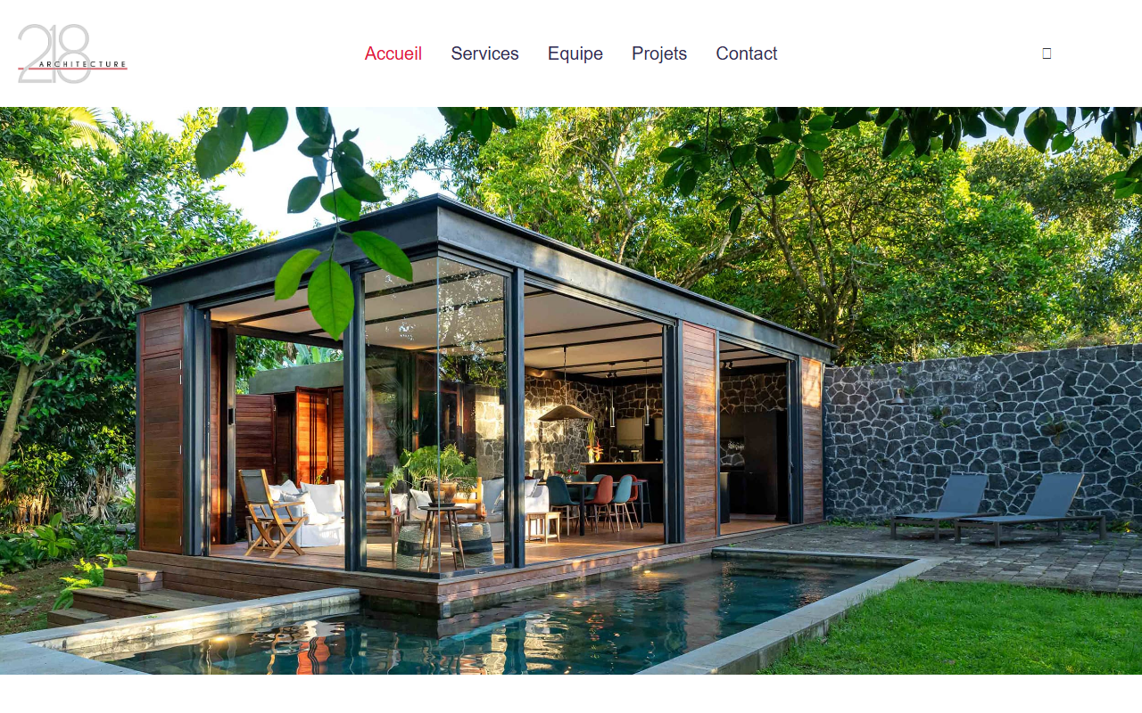 218architecture.com screenshot